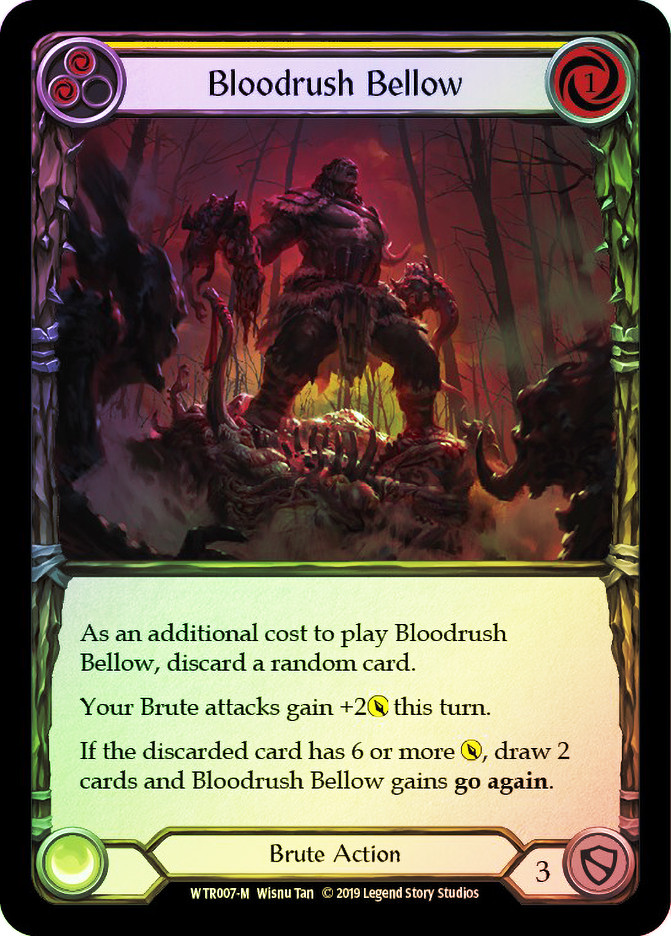 Bloodrush Bellow | Welcome to Rathe (1st Edition) | Star City Games