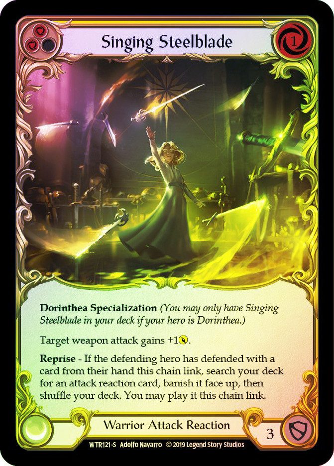 Singing Steelblade | Welcome to Rathe (1st Edition) | Star City Games