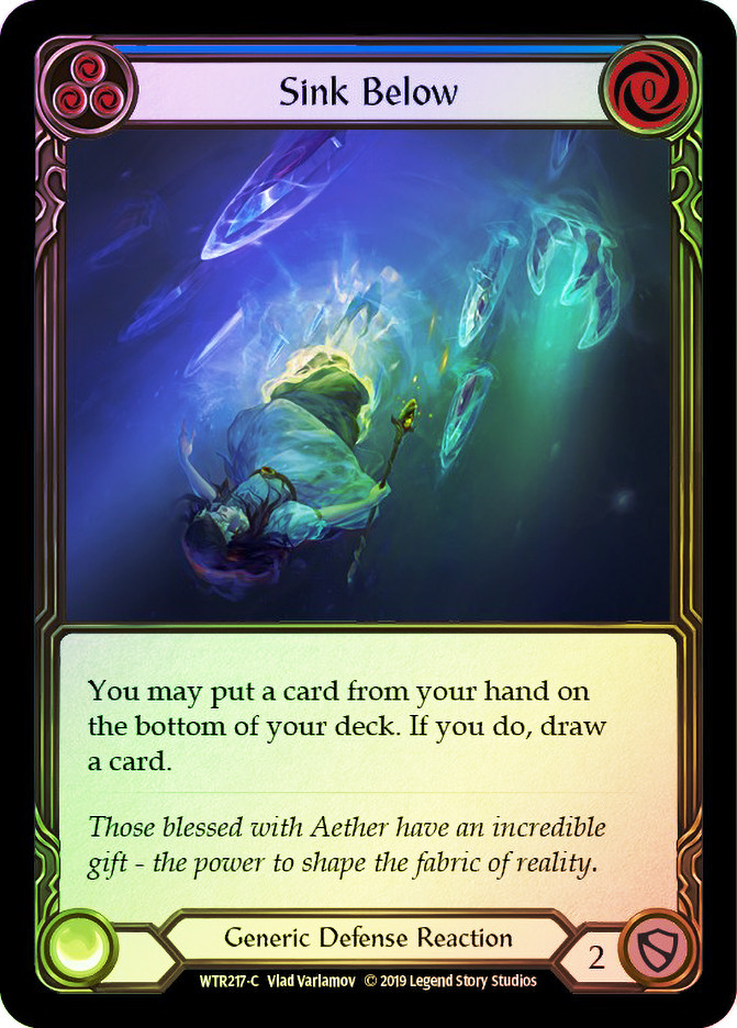 Sink Below (Blue) | Welcome to Rathe (1st Edition) | Star City Games