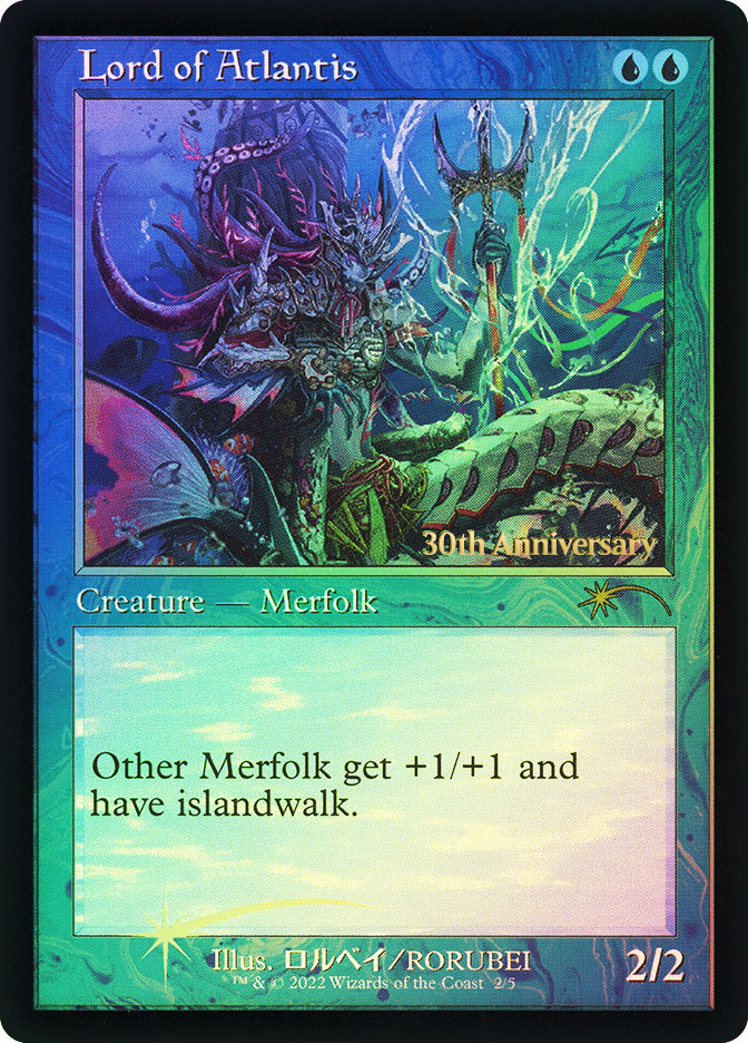 Lord of Atlantis (30th Anniversary History) (Retro Frame) | Promo 