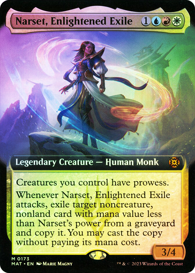 mtg narset cards Magic The Gathering - War of The Spark - Narset, Parter of Veils