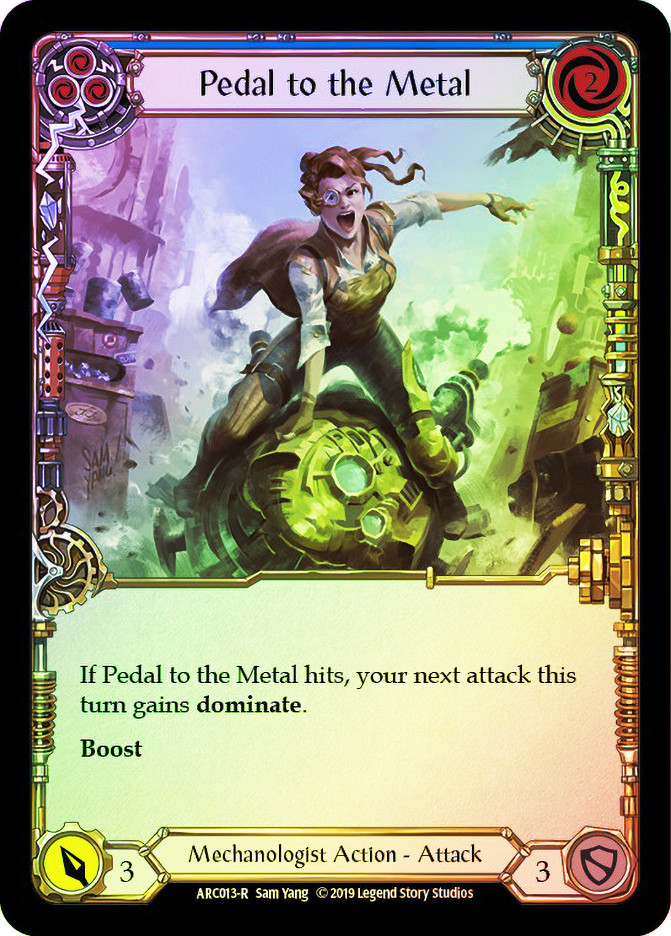 Pedal to the Metal (Blue) | Arcane Rising (1st Edition) | Star City Games