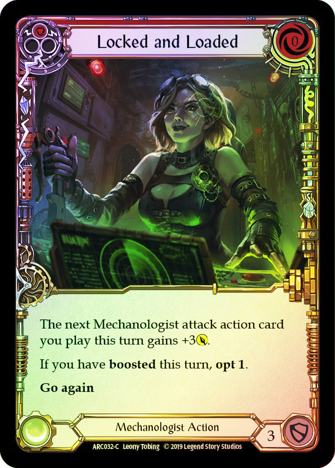 Locked and Loaded (Red) | Arcane Rising (1st Edition) | Star City