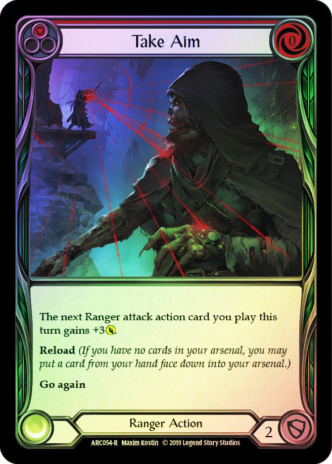 Take Aim (Red) | Arcane Rising (1st Edition) | Star City Games