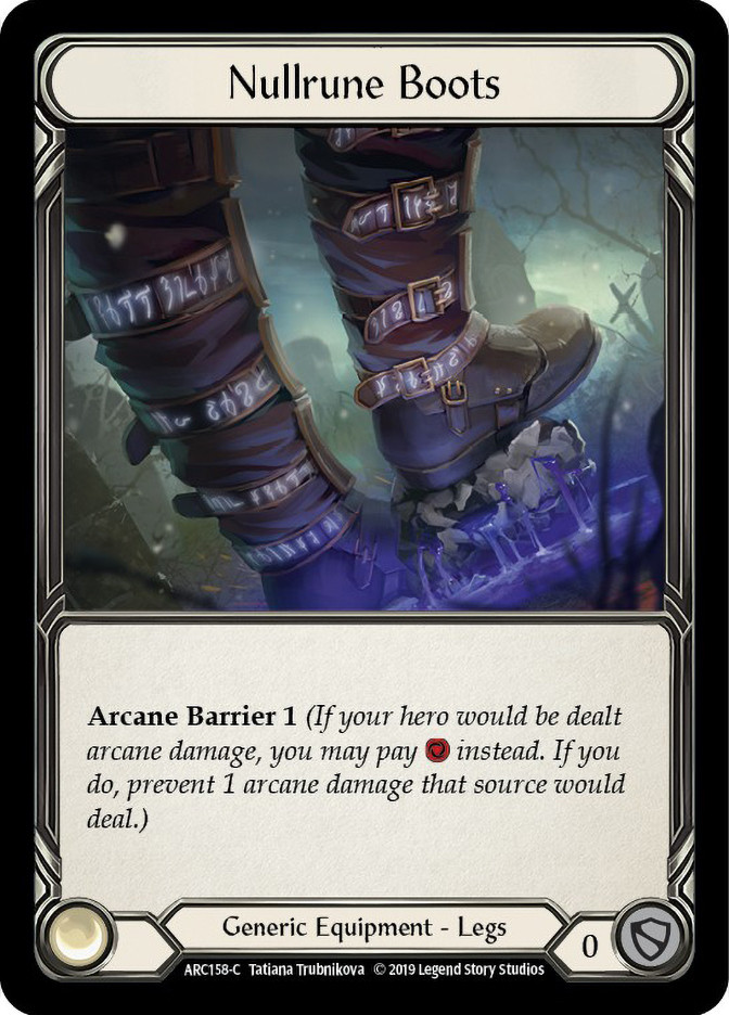 Nullrune Boots | Arcane Rising (1st Edition) | Star City Games