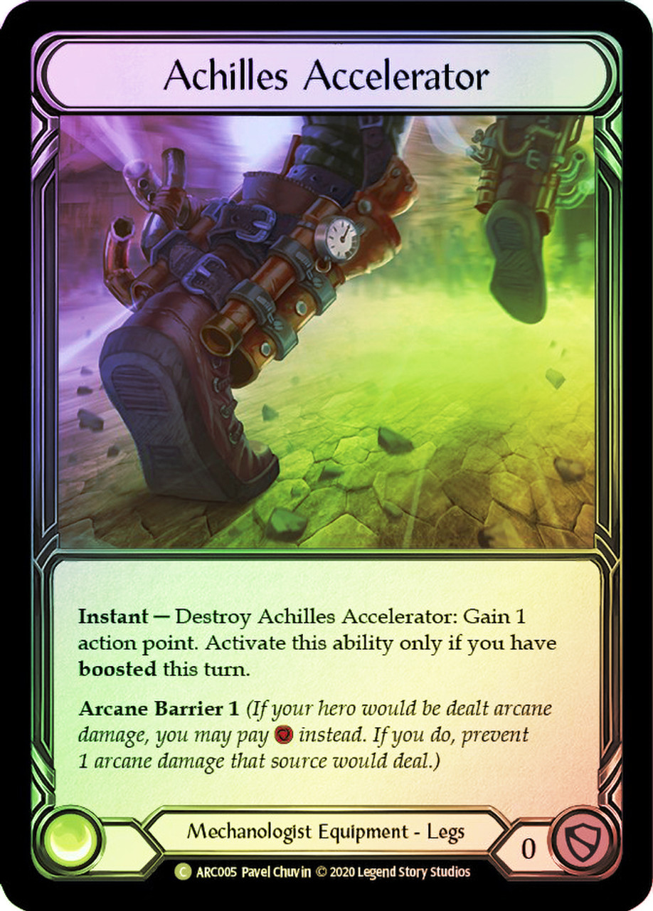 Achilles Accelerator Gold Foil