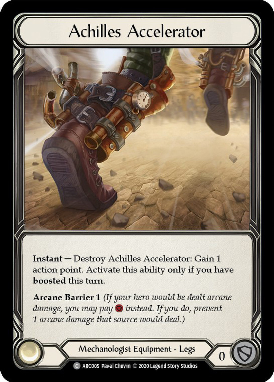 その他 Achilles Accelerator Gold Foil Achilles Accelerator | Arcane Rising (Unlimited) | Star City