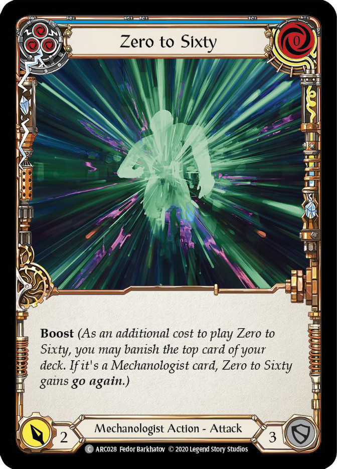 その他 fab Arcane Rising un 2box Zero to Sixty (Blue) | Arcane Rising (Unlimited) | Star City Games