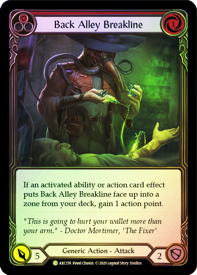 Back Alley Breakline (Red) | Arcane Rising (Unlimited) | Star City