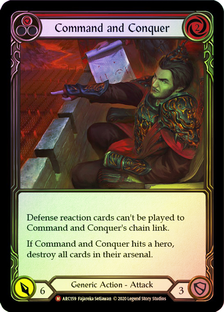 Command and Conquer | Arcane Rising (Unlimited) (Rainbow Foil 