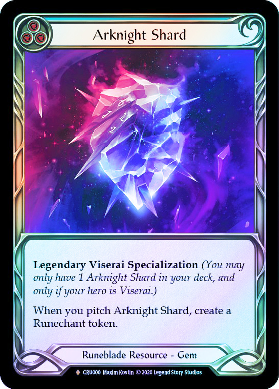 Arknight Shard | Crucible of War (1st Edition) (Cold Foil) | Star