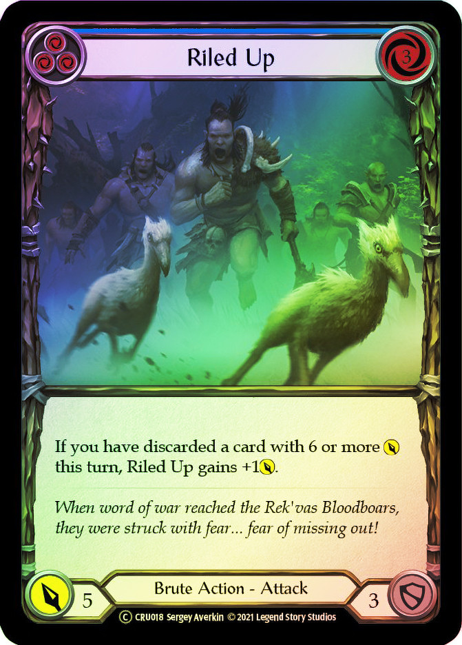 Riled Up (Blue) | Crucible of War (Unlimited) | Star City Games