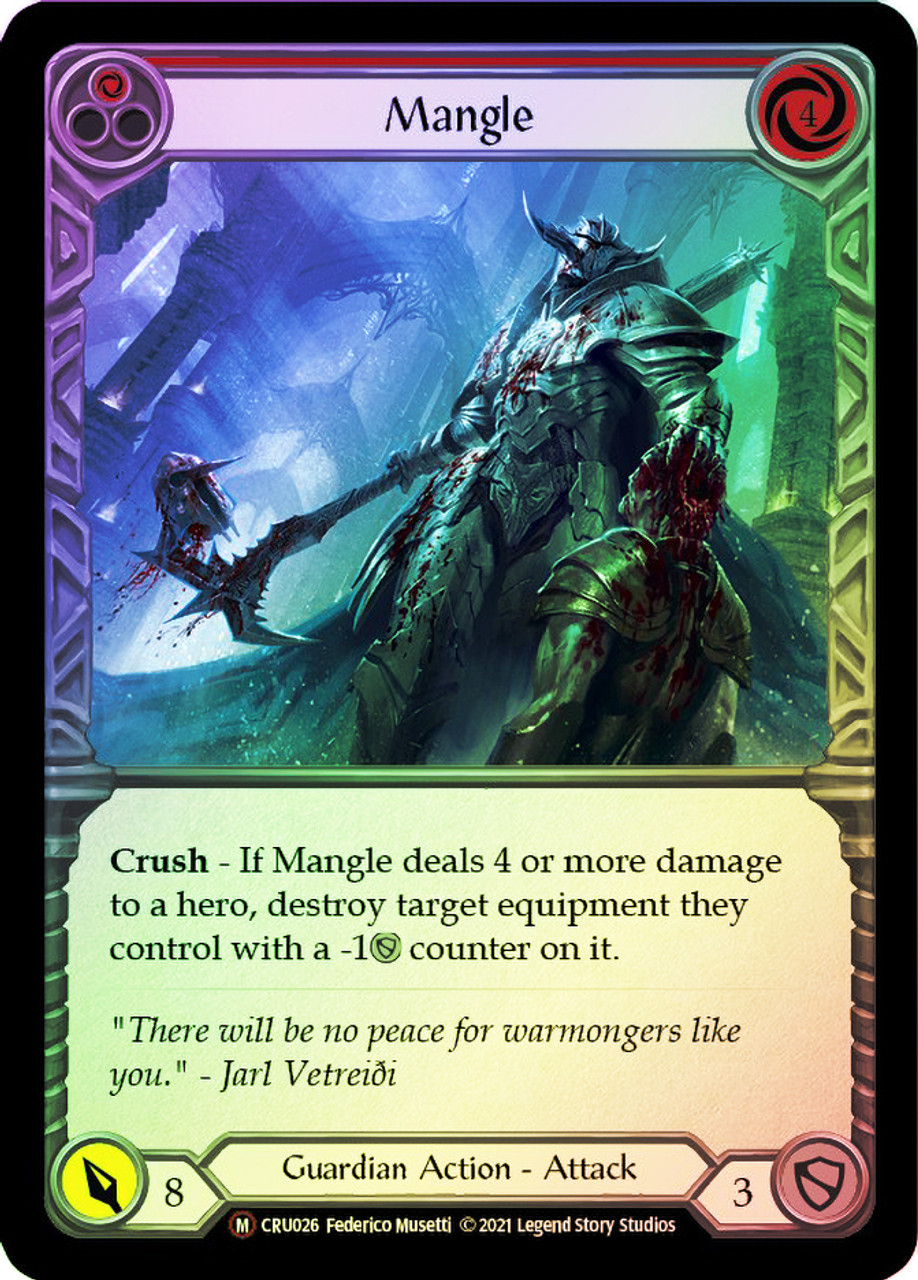 その他 Mangle Foil FLESH AND BLOOD FAB Mangle X-Men - FaB TCG Custom Card | Federico Musetti