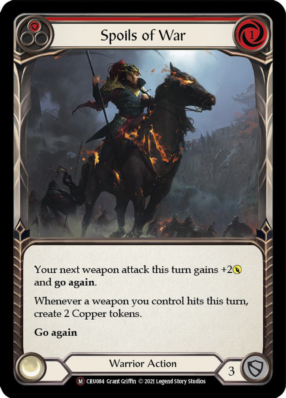 その他 FAB Crucible of War Unlimited 1box CRU_buy-a-box_promotion-orange