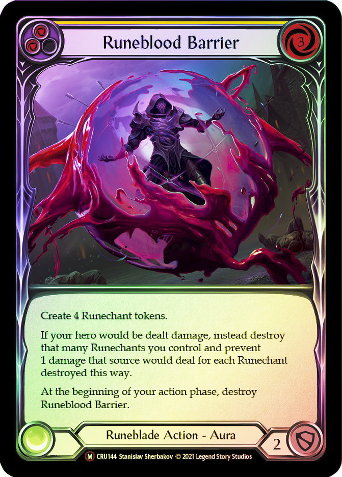 Runeblood Barrier | Crucible of War (Unlimited) | Star City Games