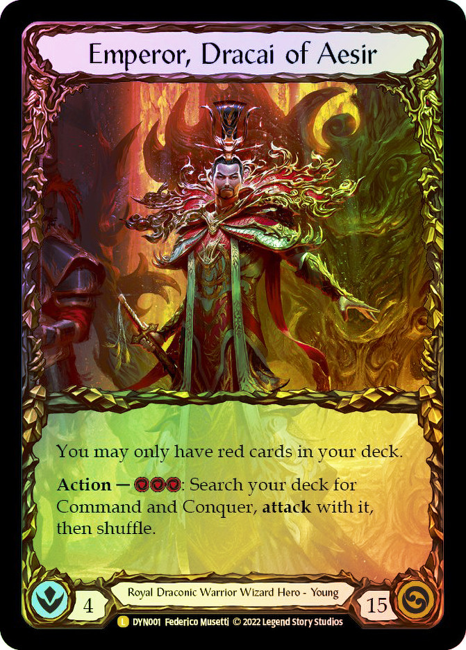 Emperor, Dracai of Aesir (Extended Art) | Dynasty | Star City Games