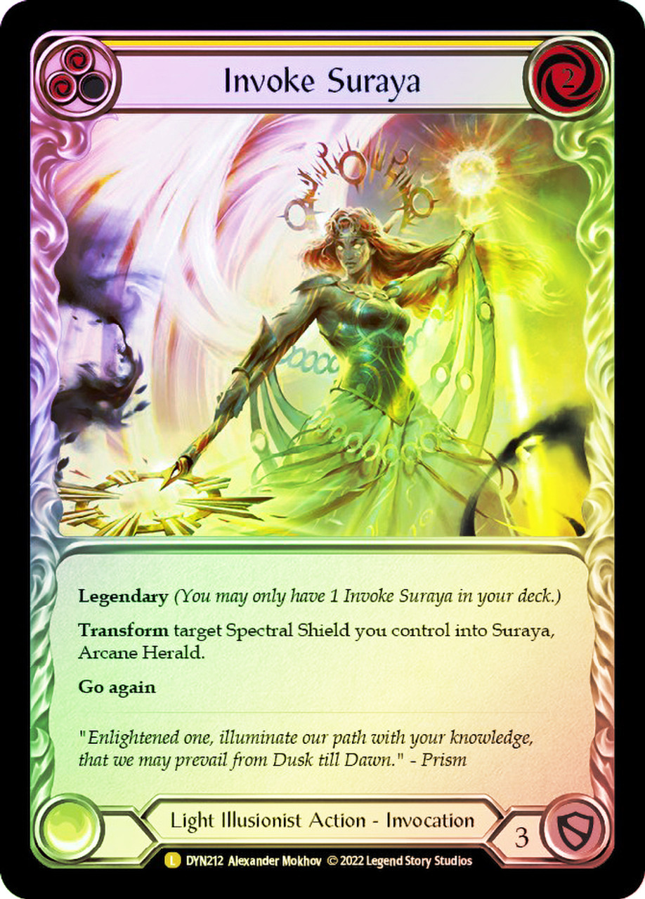 Invoke Suraya // Suraya, Archangel of Knowledge | Dynasty (Rainbow 