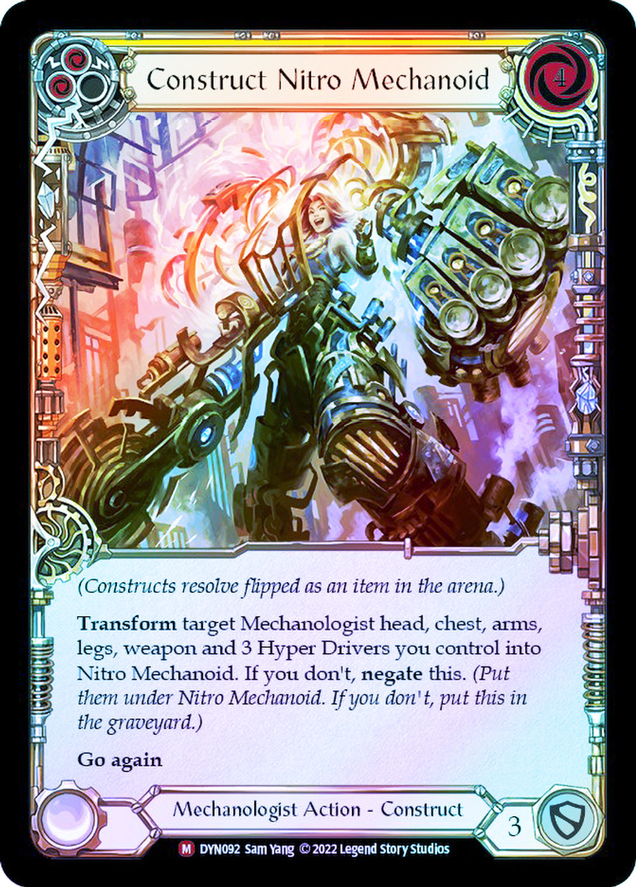 Construct Nitro Mechanoid // Nitro Mechanoid | Dynasty (Cold Foil 