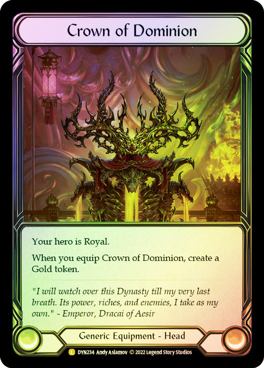 Crown of Dominion [SGL-FAB-DYN-234-ENR]