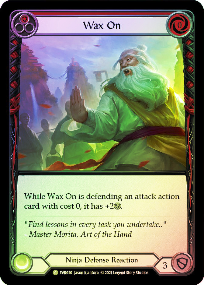 Wax On (Red) | Everfest (1st Edition) | Star City Games
