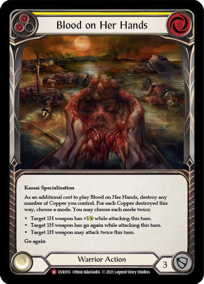 In the Palm of Your Hand　flesh and blood Illustration for Flesh and Blood TCG In the Palm of Your Hand AD