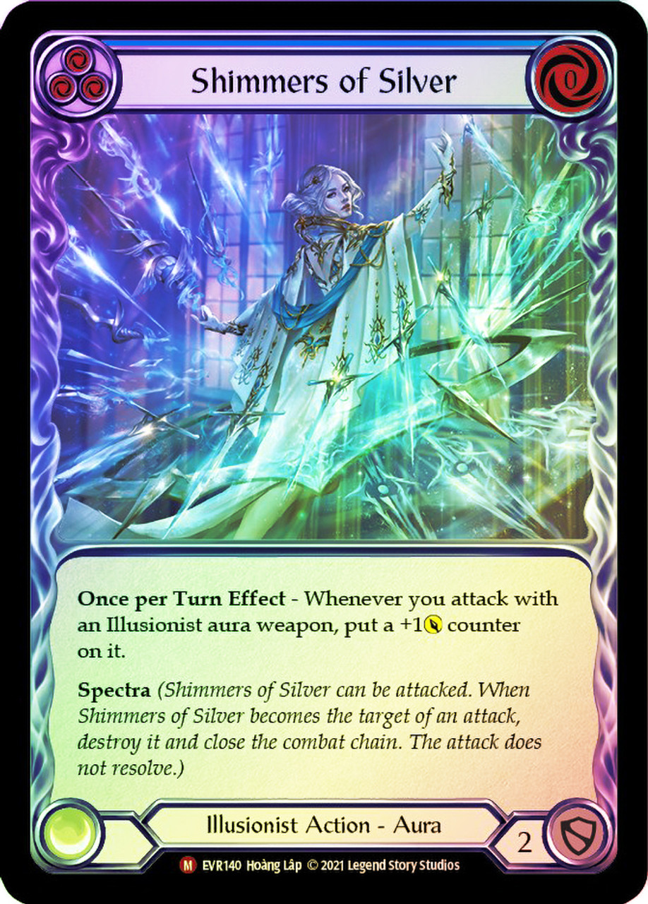 Shimmers of Silver | Everfest (1st Edition) (Rainbow Foil) | Star 