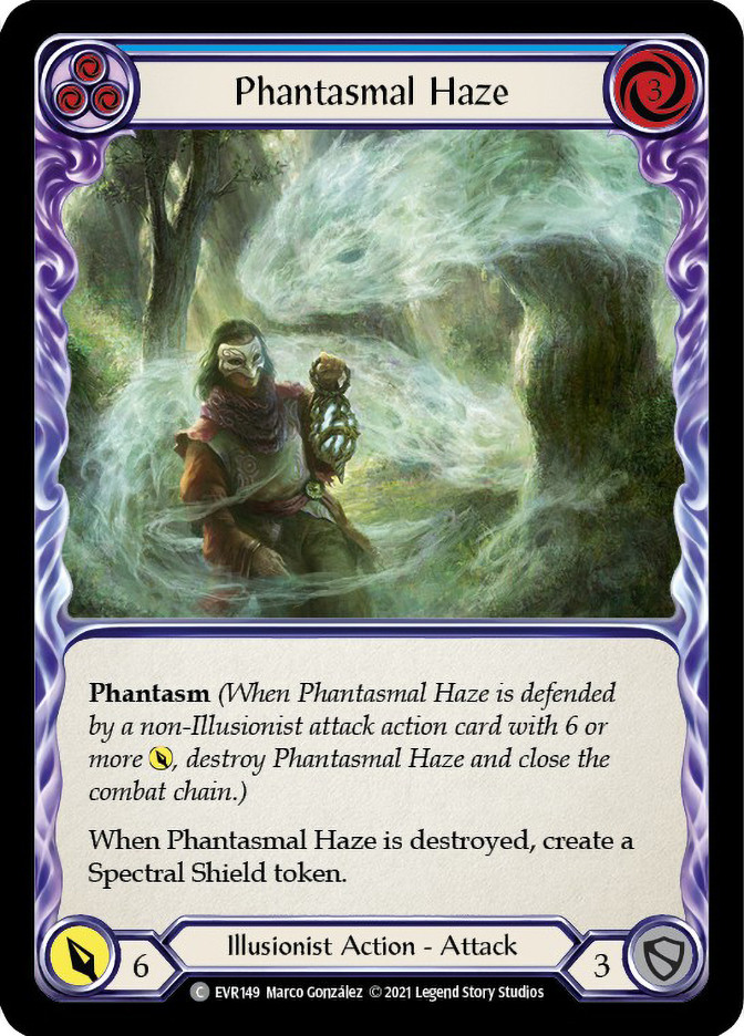 Phantasmal Haze (Blue) | Everfest (1st Edition) | Star City Games