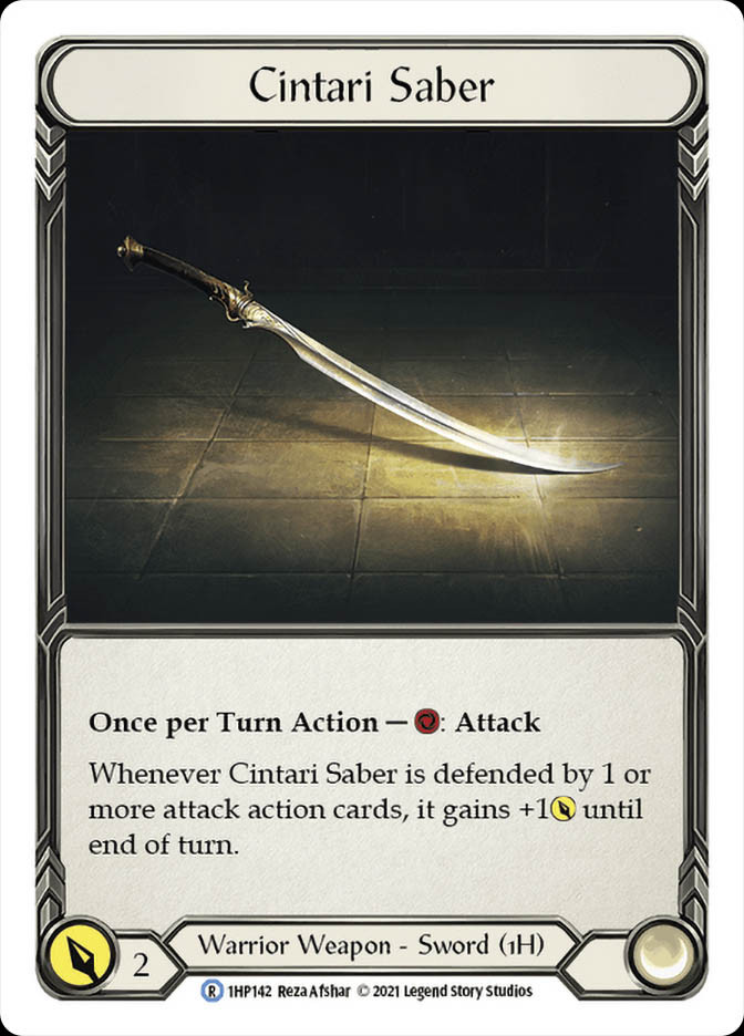 Fab Cintari Saber CF 2枚セット Cintari Saber | History Pack 1 | Star City Games