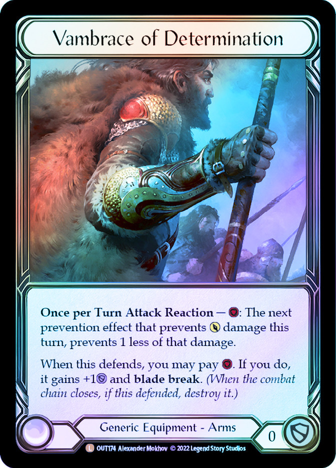 Vambrace of Determination | Outsiders | Star City Games