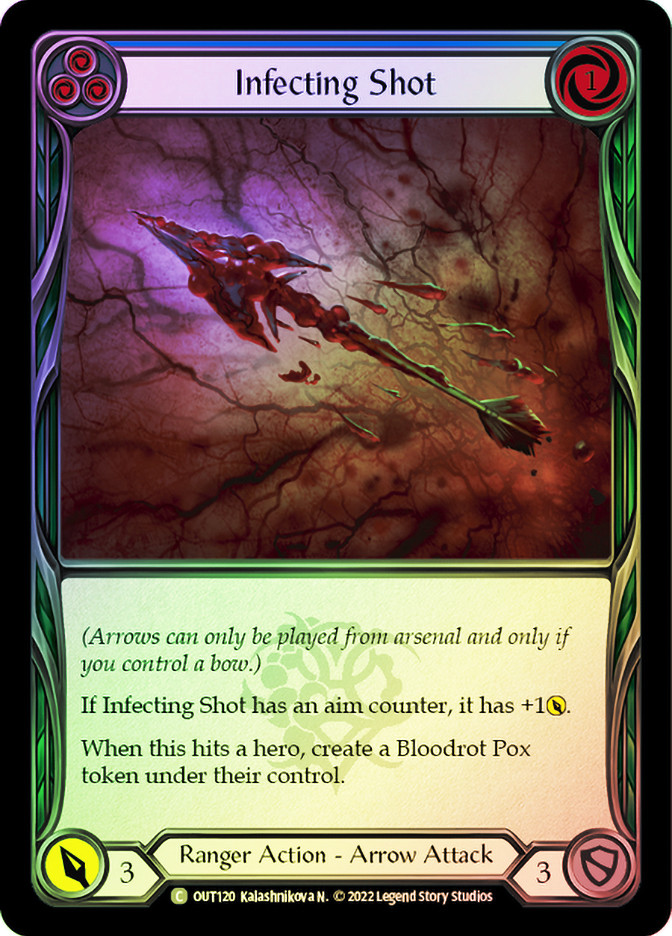 その他 Flesh and Blood Infecting Shot BLUE CF Infecting Shot (Blue) | Outsiders | Star City Games