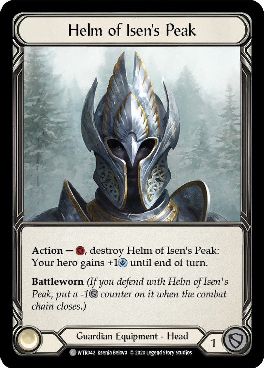 Helm of Isens Peak 初版CF BGS9.5 Helm of Isen's Peak | Welcome to Rathe (Unlimited) | Star