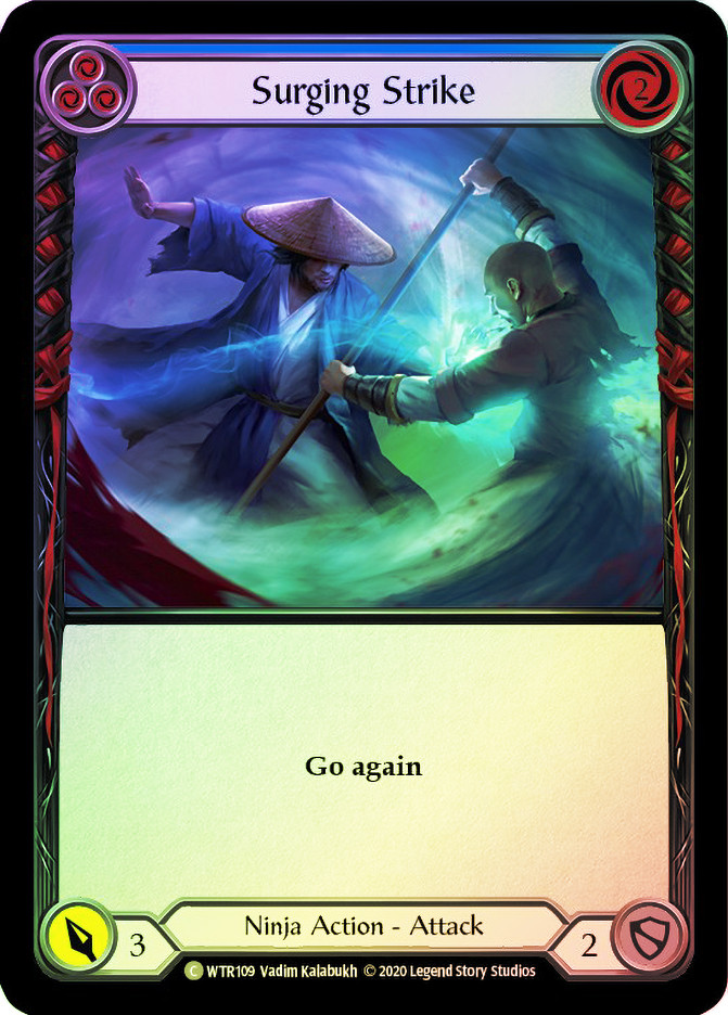 Surging Strike (Blue) | Welcome to Rathe (Unlimited) | Star City Games
