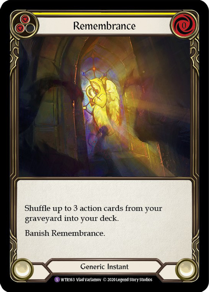 Flesh and Blood Remembrance 3枚セット RF 英語 Remembrance | Welcome to Rathe (Unlimited) | Star City Games