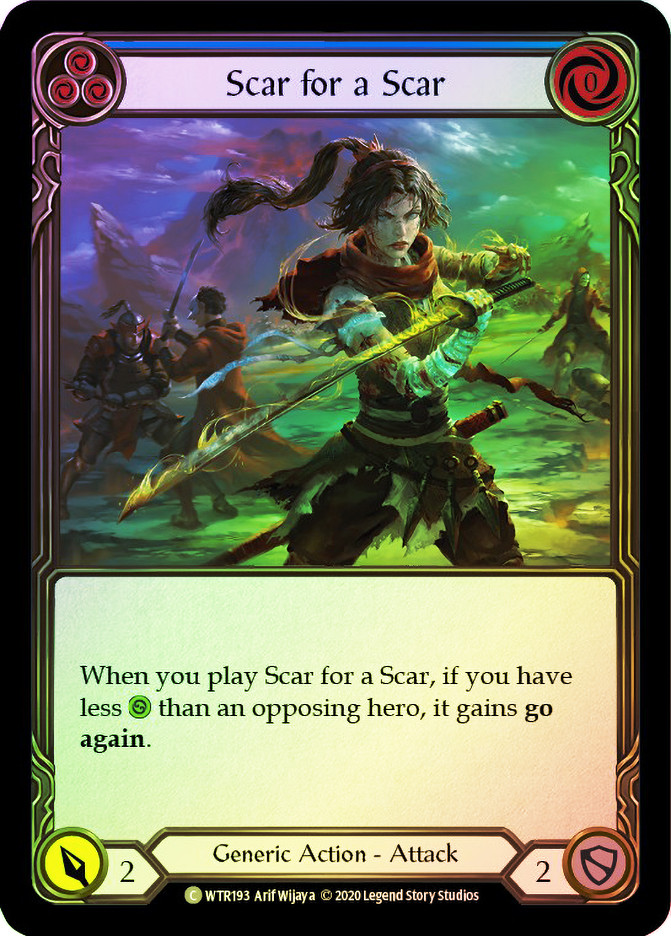 Scar for a Scar (Blue) | Welcome to Rathe (Unlimited) | Star City