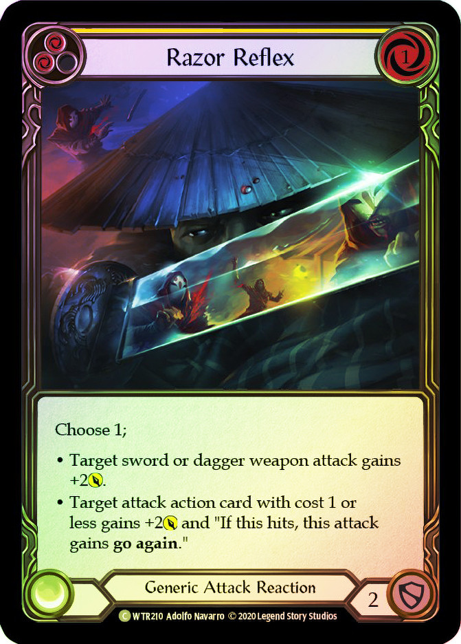 Razor Reflex (Yellow) | Welcome to Rathe (Unlimited) | Star City Games