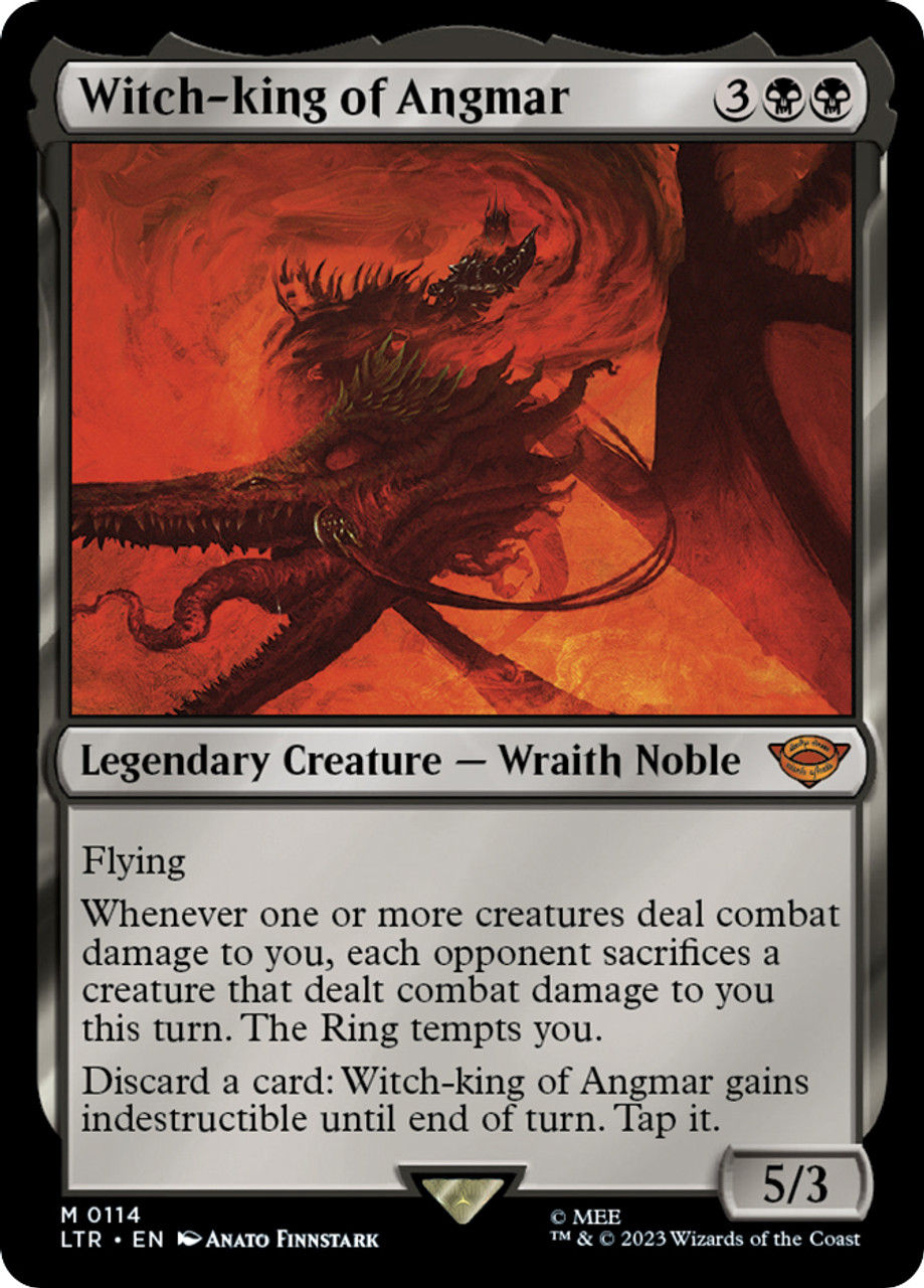 アングマールの魔王/Witch-King of Angmar FOIL)(フルアート)アングマールの魔王/Witch-king of Angmar
