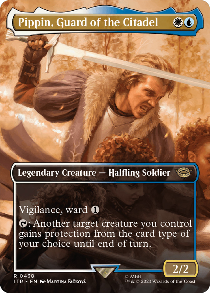 pippin mtg card Pippin, Warden of Isengard Art Card (Gold-Stamped Signature) [The Lord main image 1