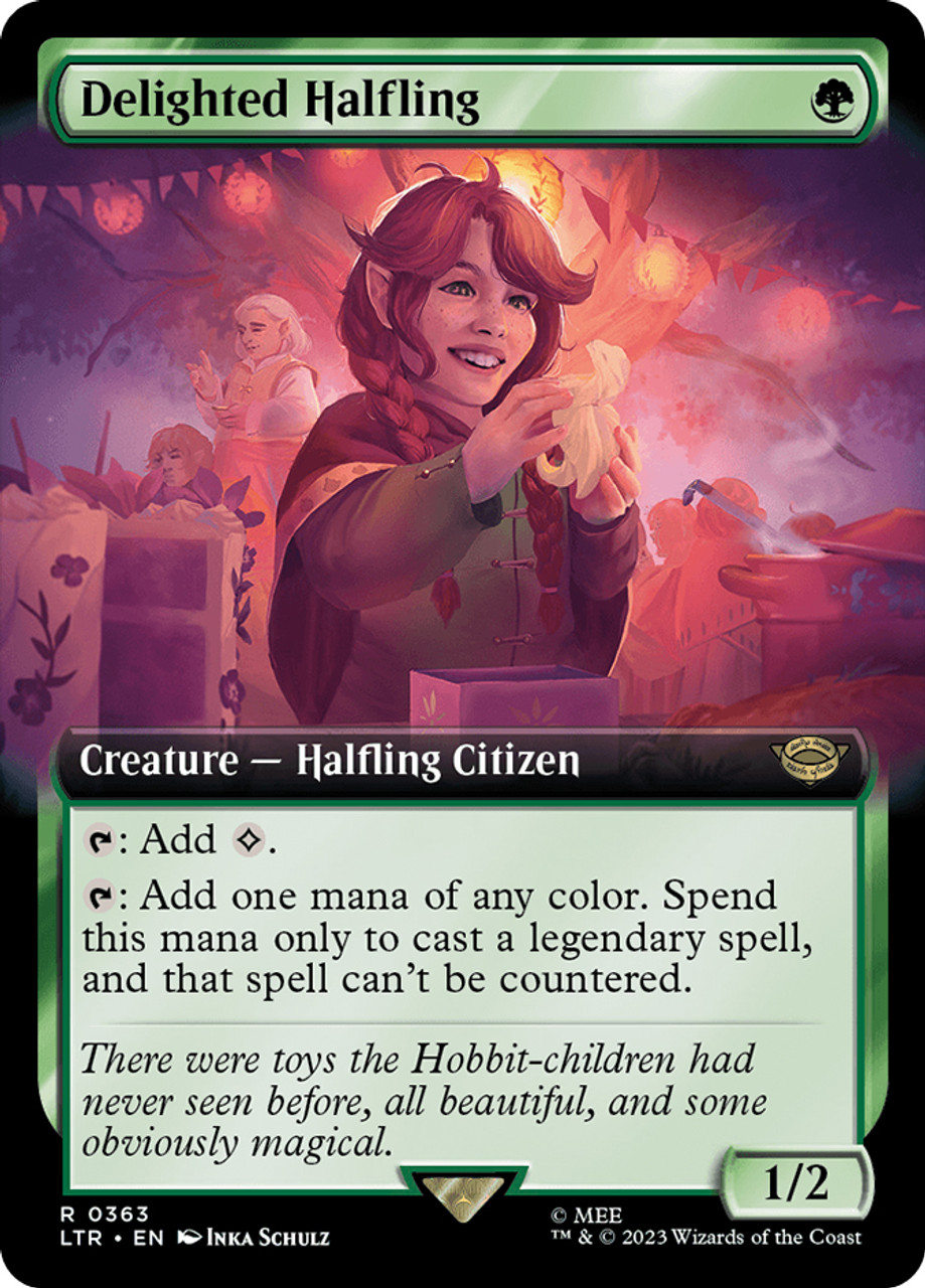 MTG 喜ぶハーフリング/Delighted Halfling 英語 4枚セット Delighted Halfling | The Lord of the Rings | Star City Games