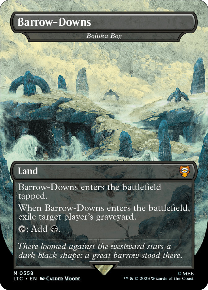 MTG Barrow-Downs / ボジューカの沼 Bojuka Bog 英語 Bojuka Bog (Barrow-Downs) | The Lord of the Rings Commander | Star