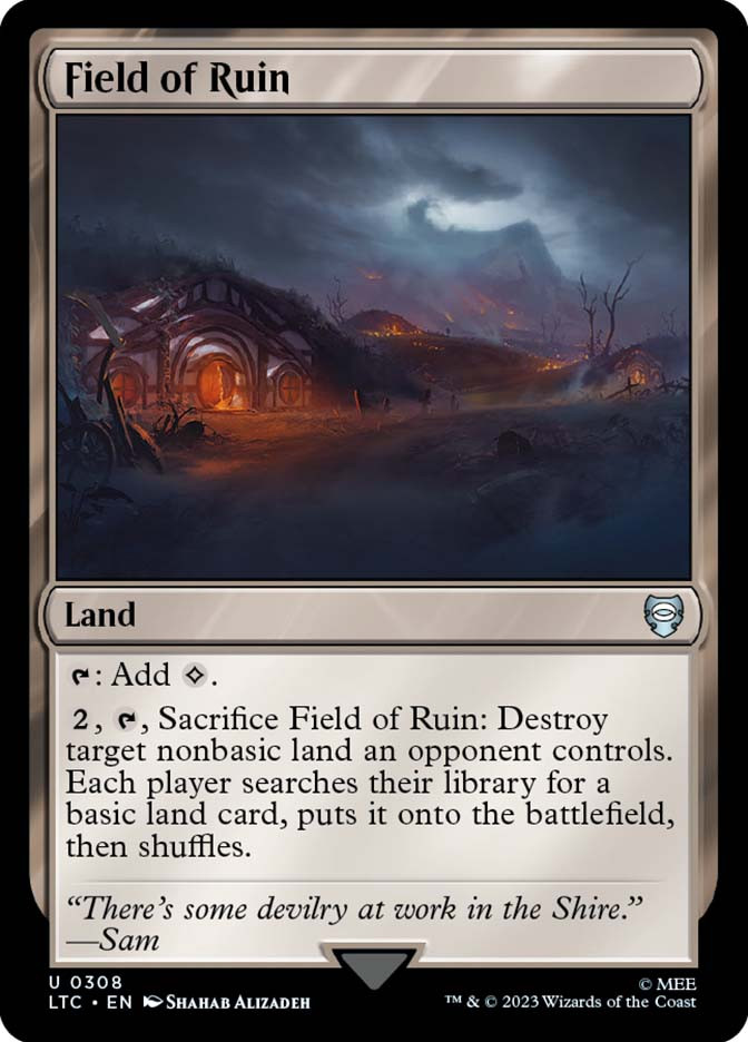 Field of Ruin | The Lord of the Rings Commander | Star City Games