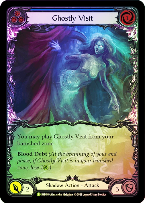 Ghostly Visit (Blue) (Channel Fireball Exclusive) | Promotional Cards ...