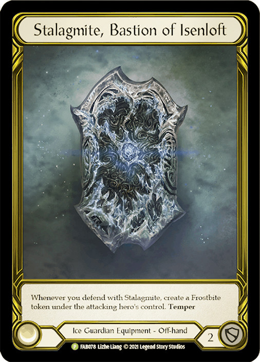 Stalagmite, Bastion of Isenloft (Premier OP) | Promotional Cards 