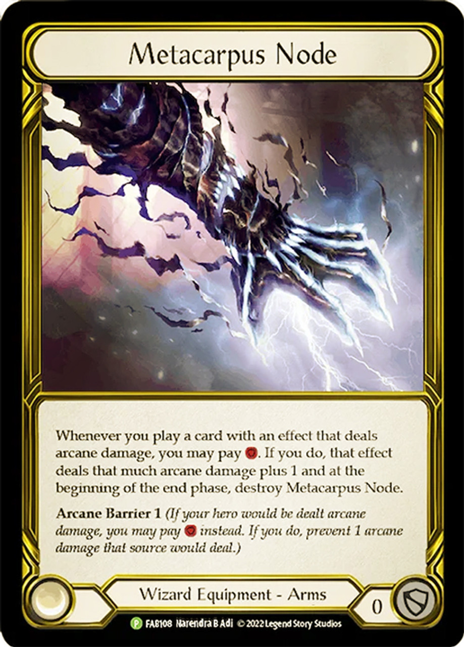 その他 carpus Node 9+ Gold Foil FaB その他 carpus Node 9+ Gold Foil FaB Metacarpus Node- Cold