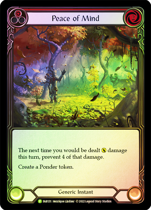 Peace of Mind (Red) (Team Covenant Exclusive) | Promotional Cards