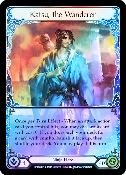 【FaB】Katsu 多言語Marvel Katsu, the Wanderer (Road to Nationals) | Promotional Cards | Star