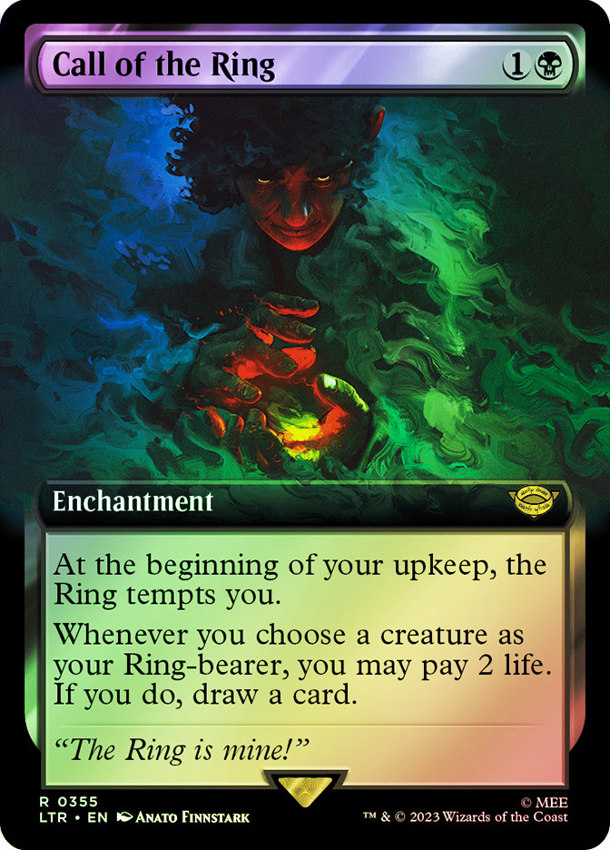 ring tempts you mtg cards The Goes South - The Lord of the Rings: Tales of Middle Earth #637 (English) MTG The Ring The Ring