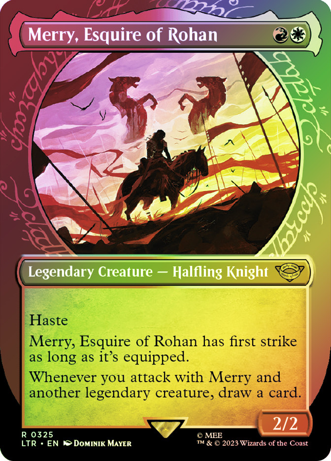Merry, Esquire of Rohan | The Lord of the Rings | Star City Games Merry, Esquire of Rohan | The Lord of the Rings | Star City Games