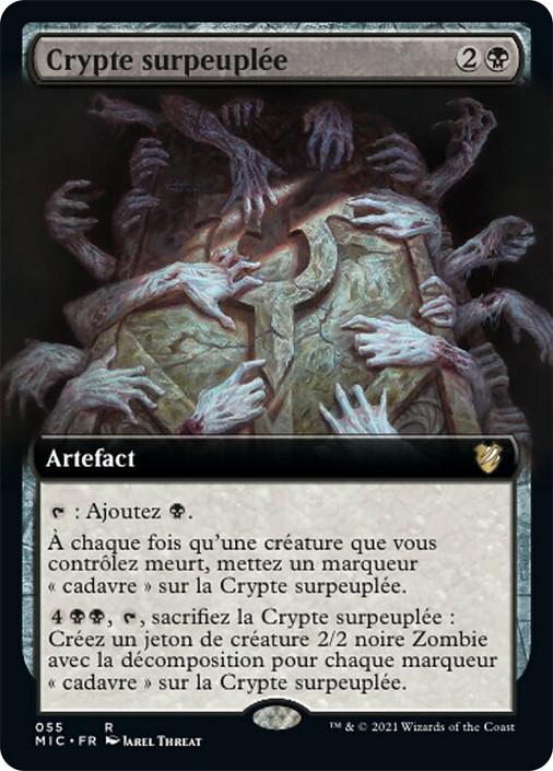 Crowded Crypt (Extended Art) | Innistrad: Midnight Hunt Commander