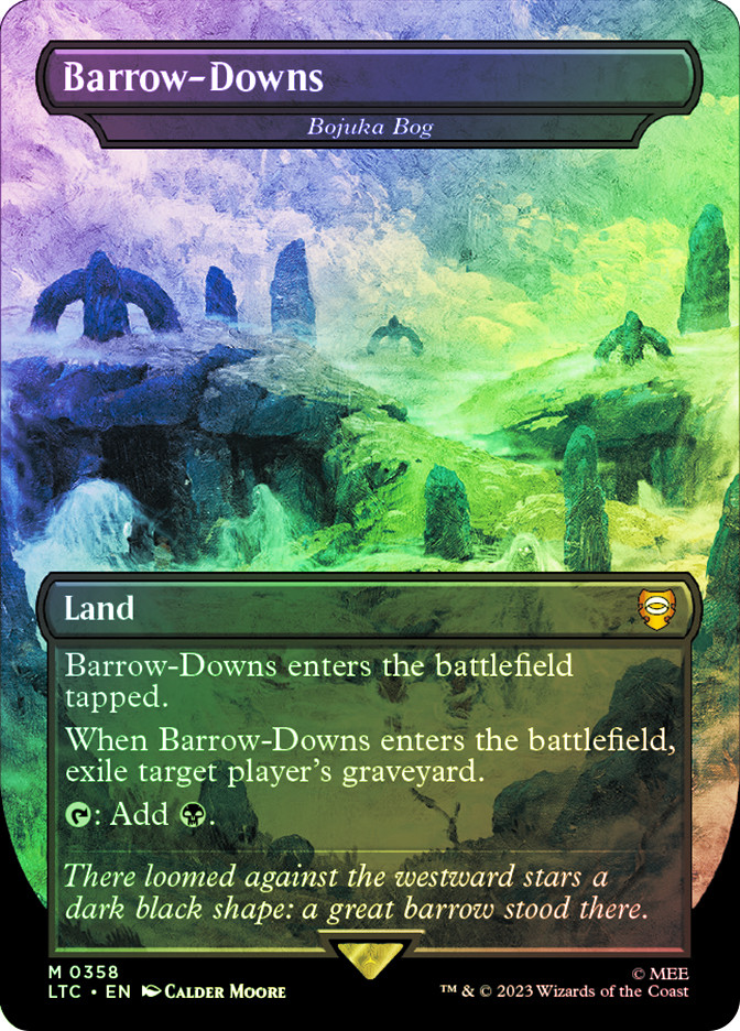 MTG Barrow-Downs / ボジューカの沼 Bojuka Bog 英語 Bojuka Bog (Barrow-Downs) | The Lord of the Rings Commander | Star