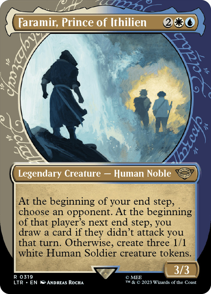faramir mtg card MTG Lord of the Rings R Faramir, Prince of Ithilien #0202